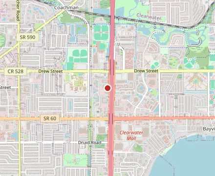Map showing Lenny’s Restaurant