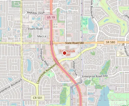 Map showing Bacon Street Diner