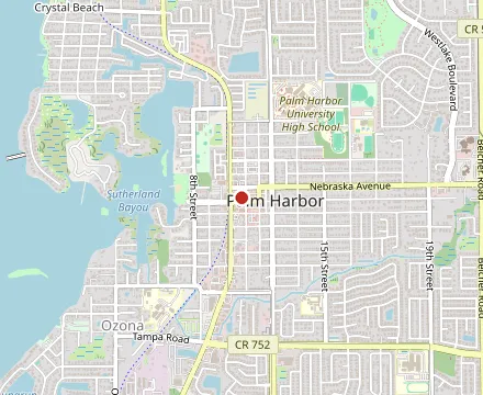 Map showing Thirsty Marlin