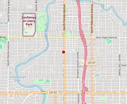 Map showing Rooster & the Till