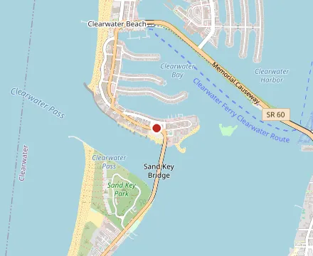 Map showing Cesare At The Beach