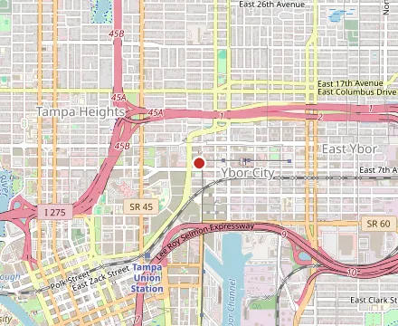 Map showing Mise En Place
