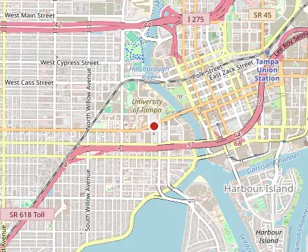 Map showing Oxford Exchange