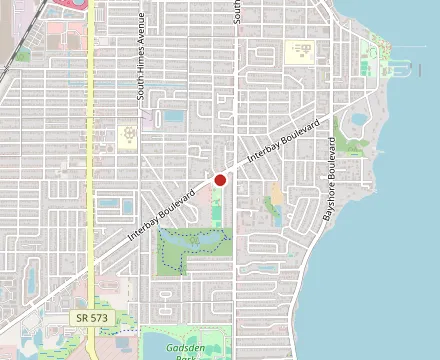 Map showing Big Ray's Fish Camp