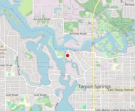 Map showing Rusty Bellies